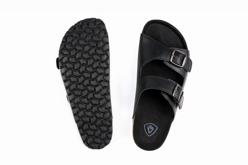 Ahinsa Barefoot Miesten Sandaalit Mustat | DCU8798EB