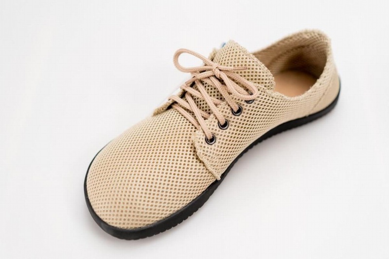 Ahinsa Bindu 2 Airnet Barefoot Miesten Tennarit Beige | TTF5448RV