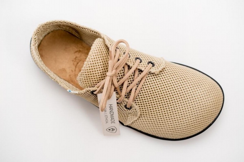 Ahinsa Bindu 2 Airnet Barefoot Miesten Tennarit Beige | TTF5448RV