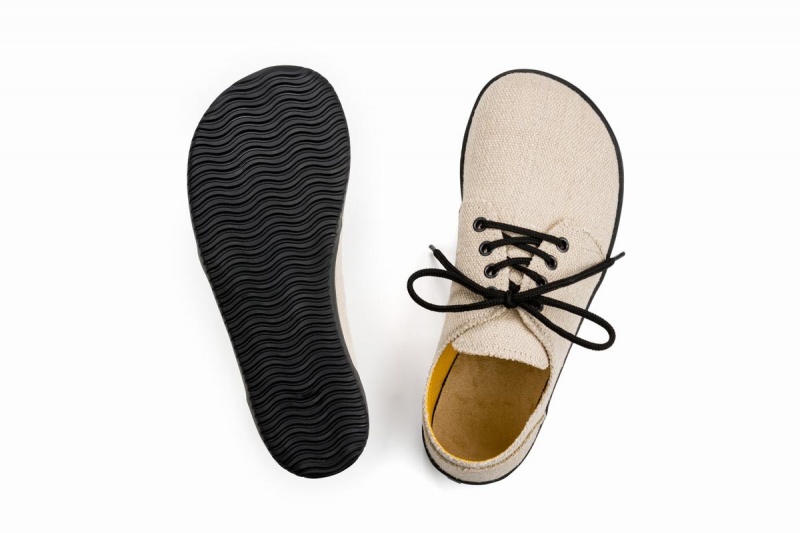 Ahinsa Bindu 2 Hemp Barefoot Naisten Vapaa-ajan Kengät Beige | FQM4821TR