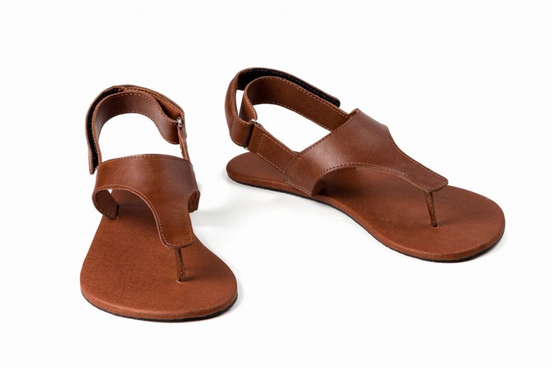 Ahinsa Simple Barefoot Miesten Sandaalit Ruskea | RON6517EJ