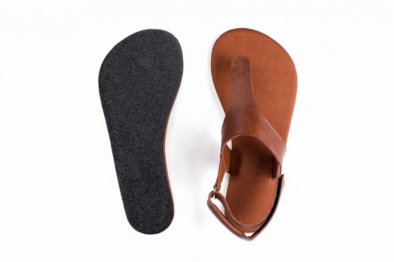 Ahinsa Simple Barefoot Miesten Sandaalit Ruskea | RON6517EJ