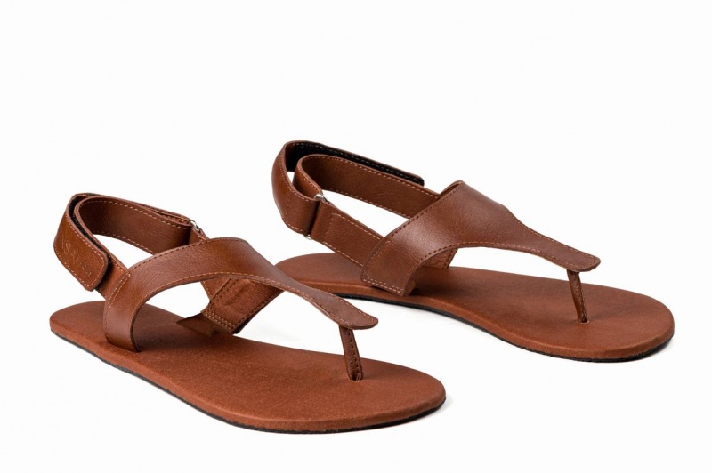 Ahinsa Simple Barefoot Miesten Sandaalit Ruskea | RON6517EJ