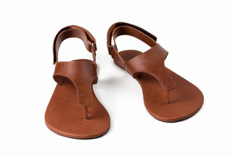 Ahinsa Simple Barefoot Miesten Sandaalit Ruskea | RON6517EJ