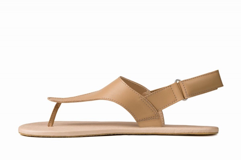 Ahinsa Simple Barefoot Naisten Sandaalit Beige | NZY2289YV